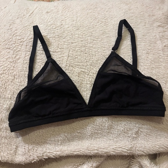 Mary Young Logan Bra Black Mesh Bralette SMALL - Picture 4 of 8